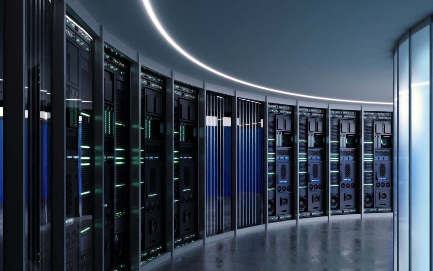 Data center storage of AI