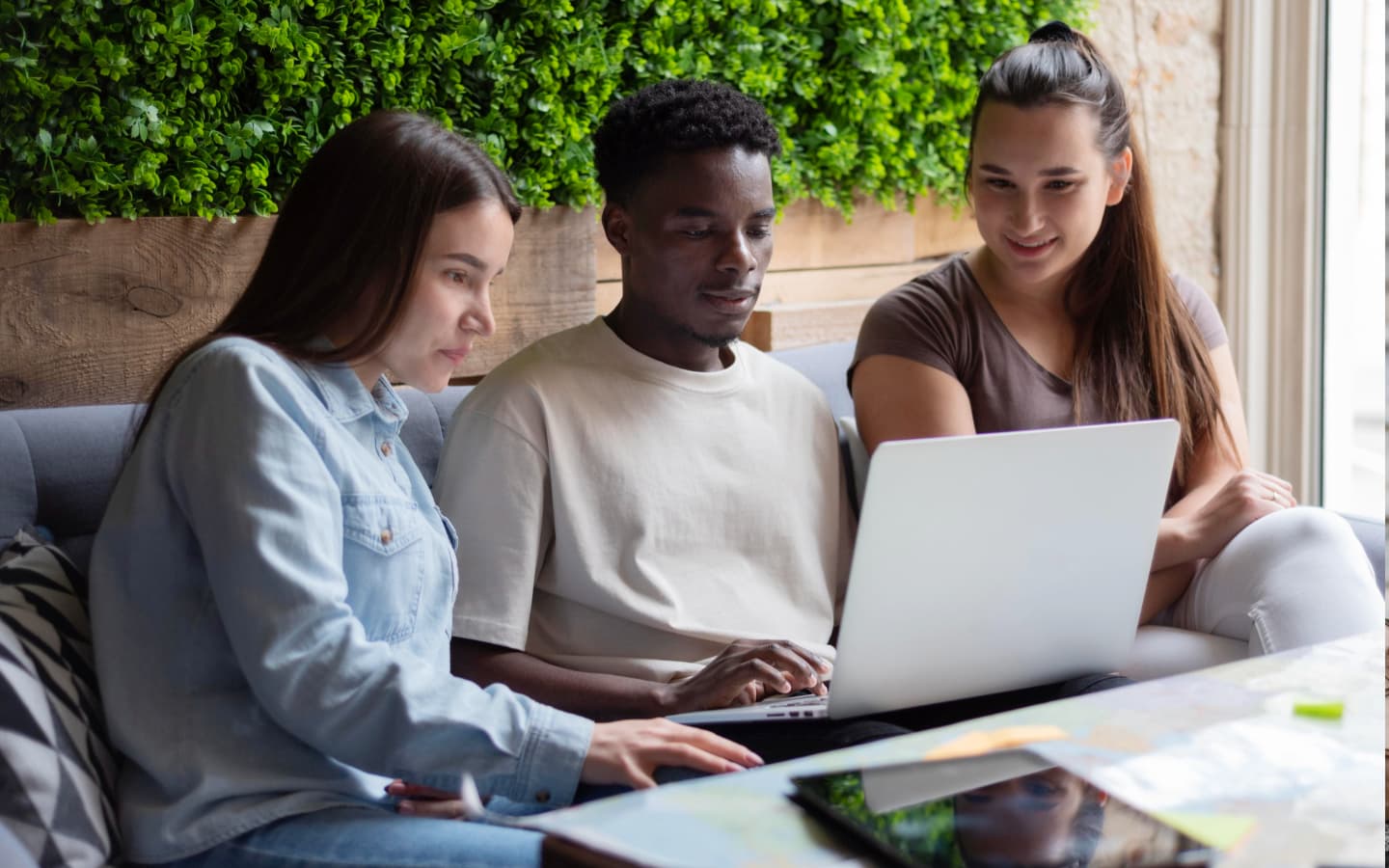 People work with software for NIS2 directive