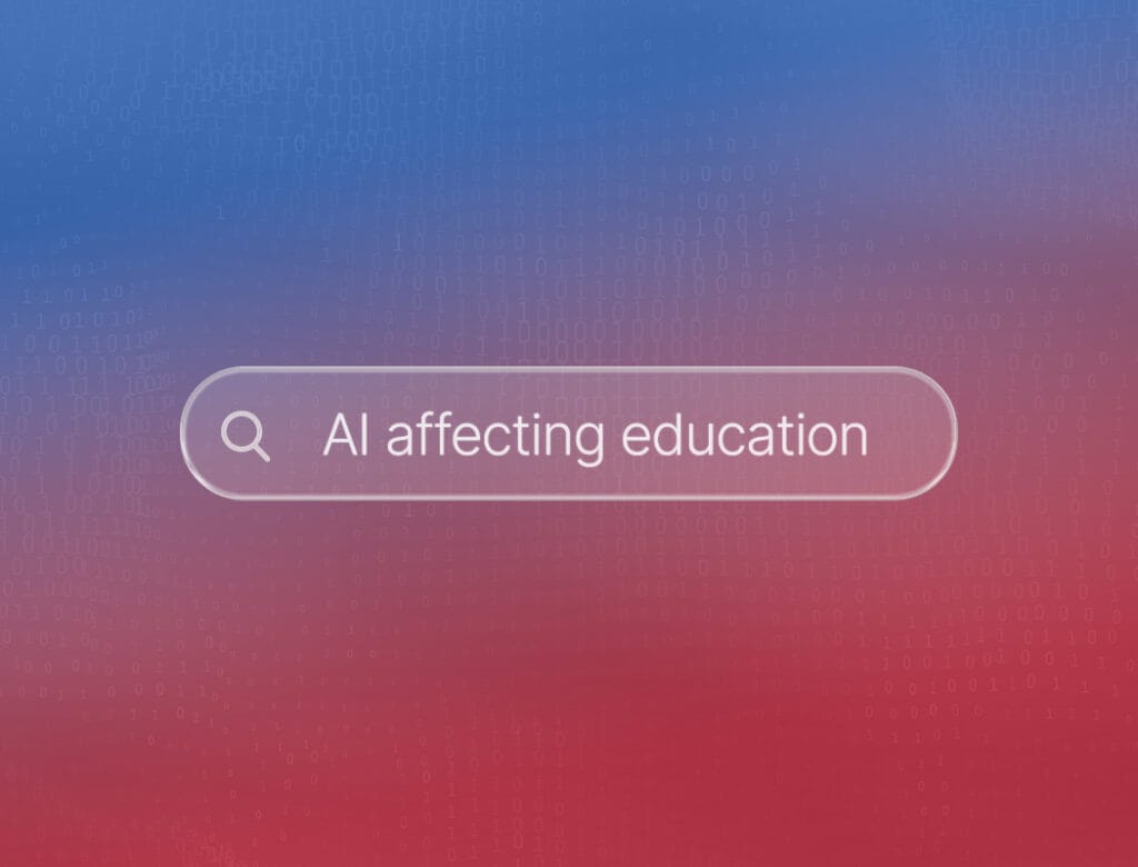 AI affecting education