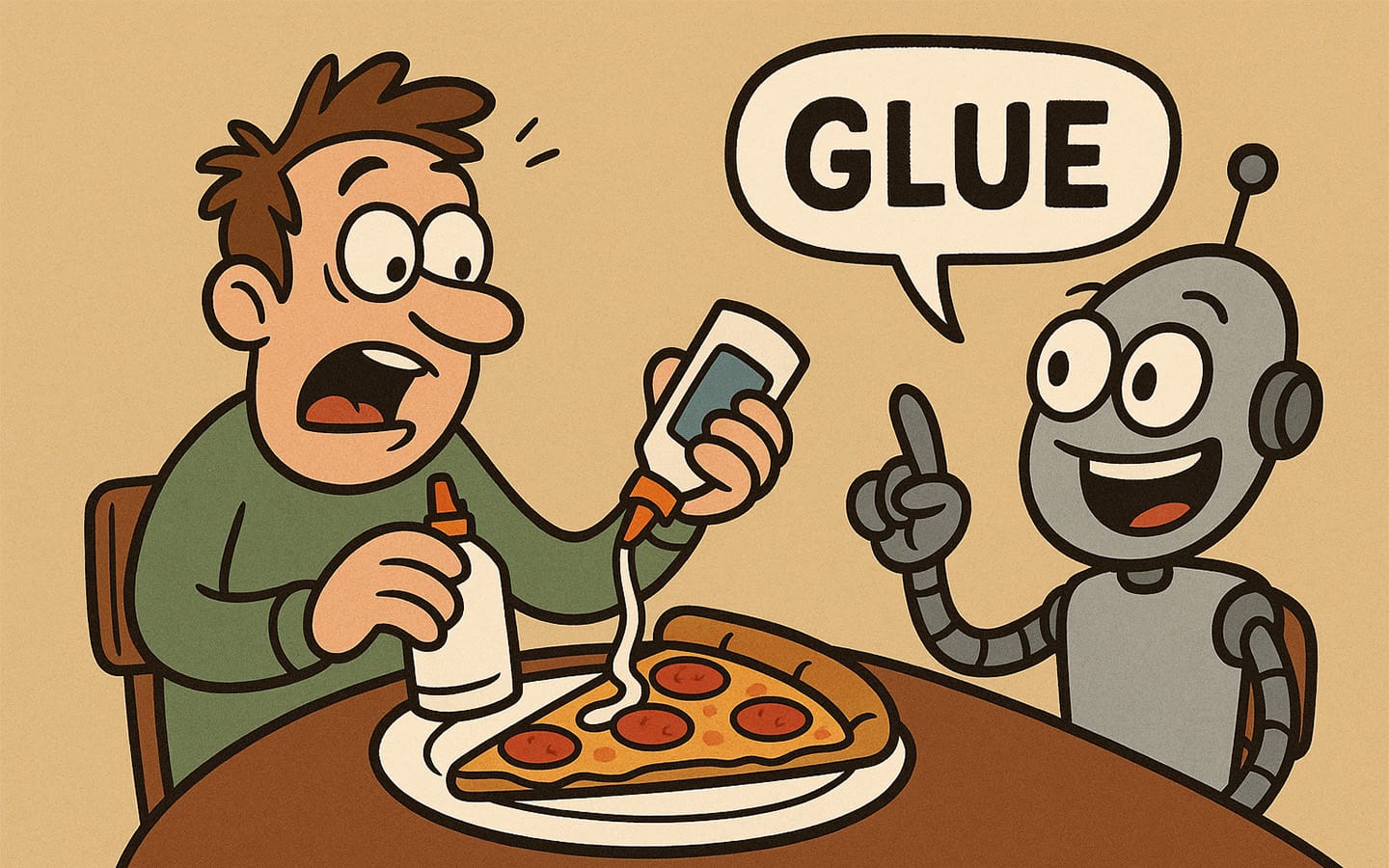 AI die een fout maakt