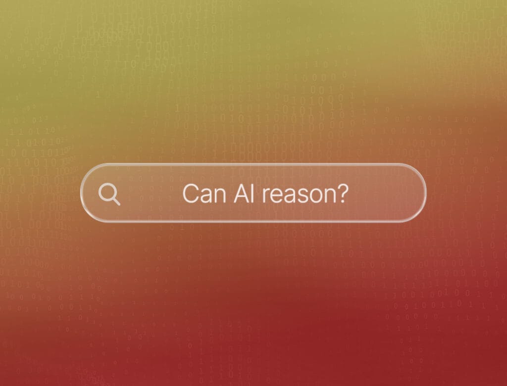 Can an AI reason