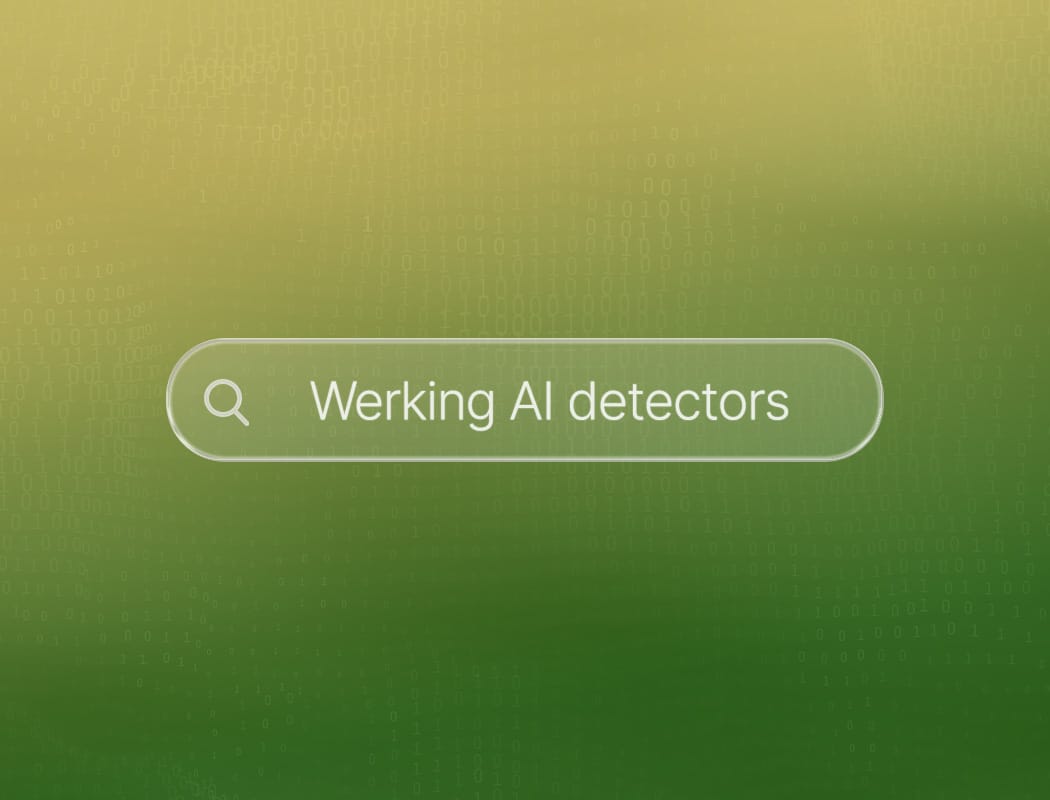 Hoe een AI-detector werkt