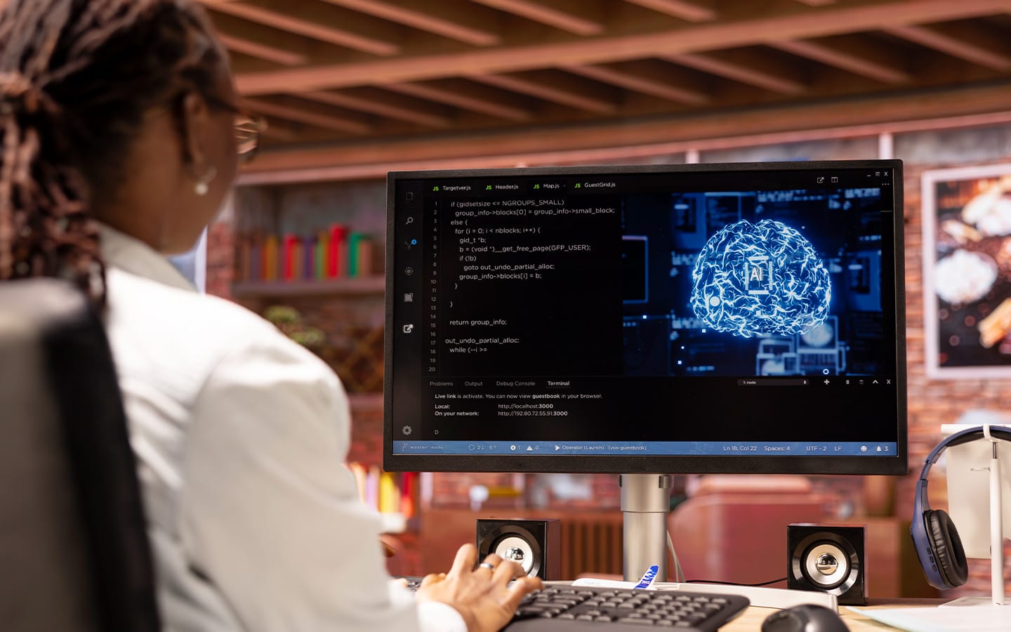 Voorbeeld geschiedenis van AI met neurale netwerken