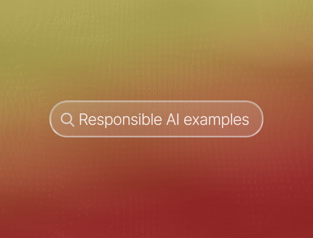 Examples responsible AI