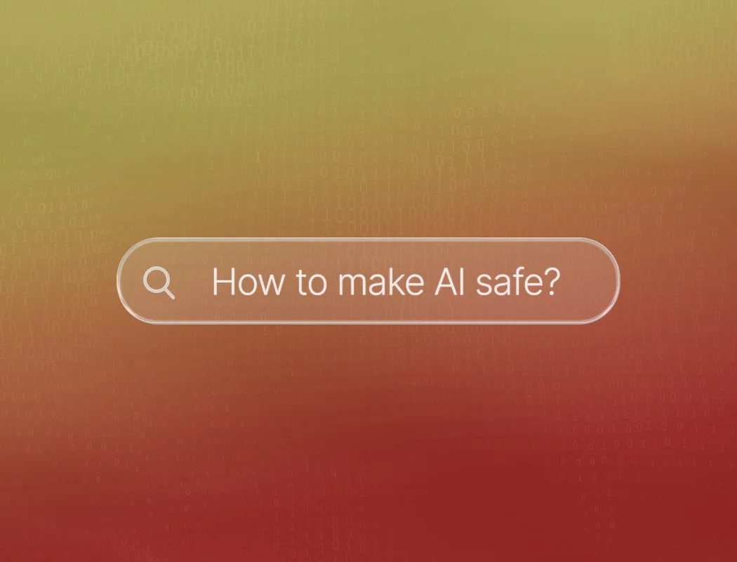 How to make AI safe