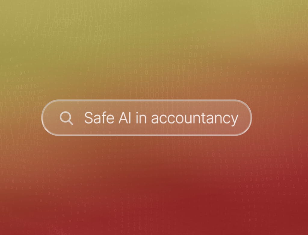 Safe AI accountancy