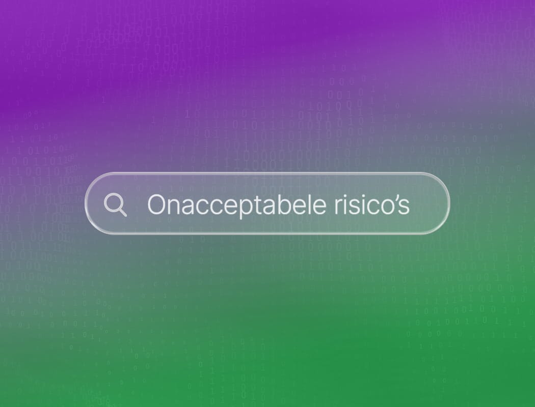 Onaanvaardbare risico's AI-actie