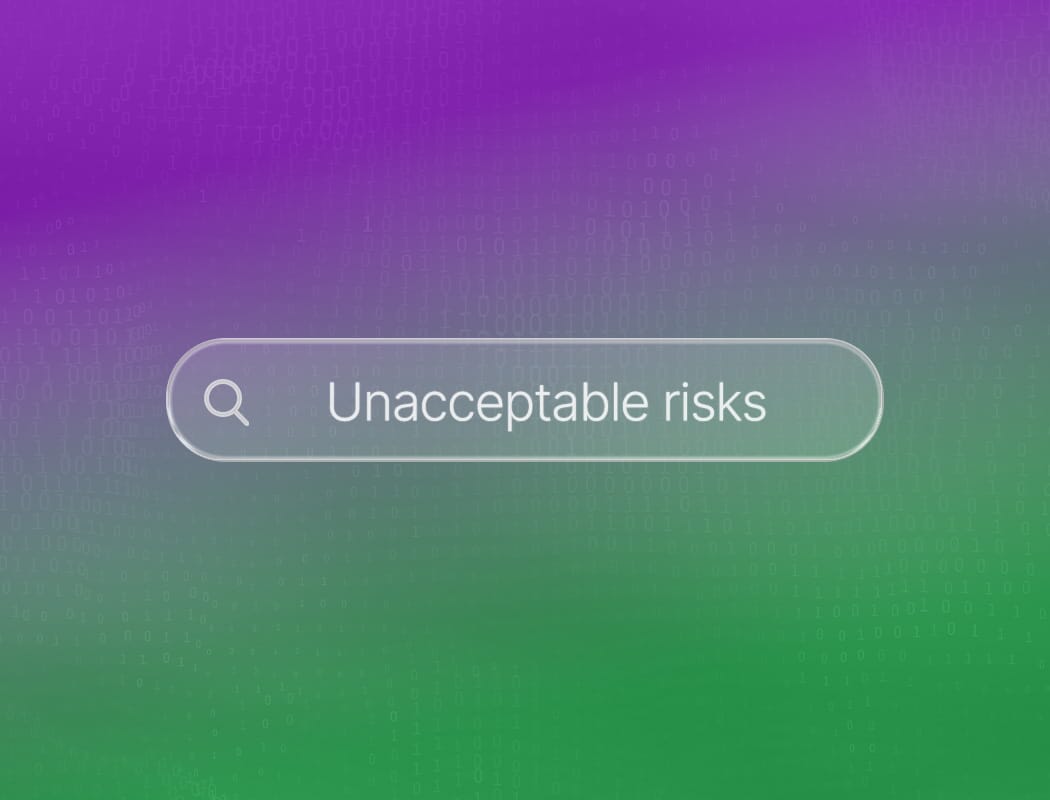 Unacceptable risks AI act