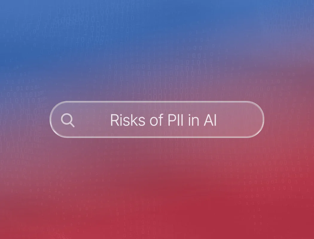 Risks of PII in AI