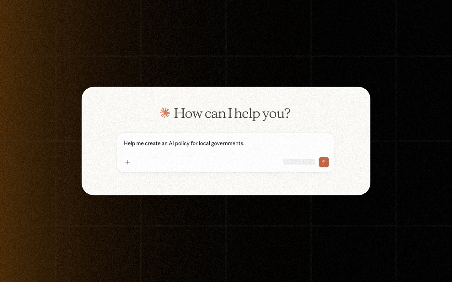 Instructions for creating AI policy local government